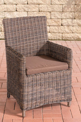 TPFGarden Stuhl Fonda / Sankt Marlo Terrabraun 5mm